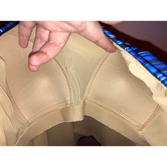 L.L. Bean blue swimsuit Tankini size 8 Regular - Picture 4 of 6